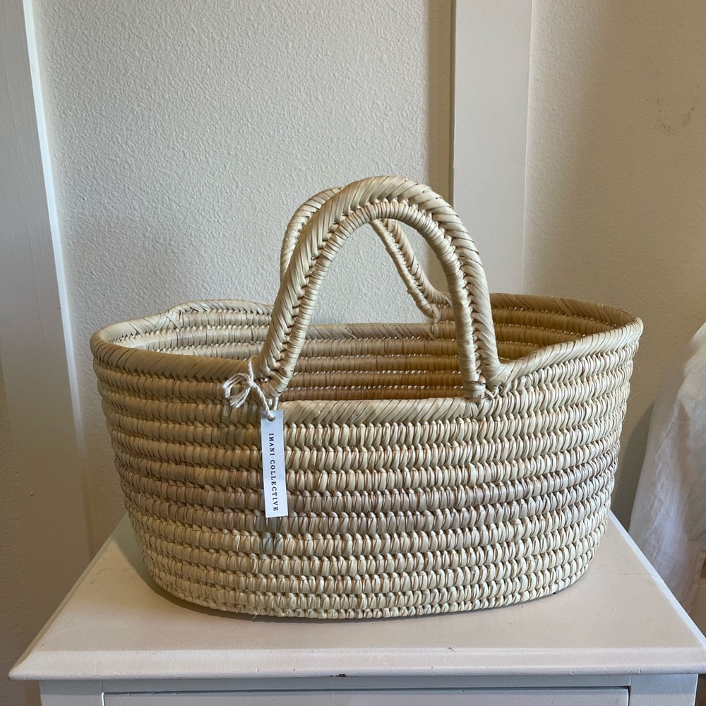 Imani collective woven bassinet
